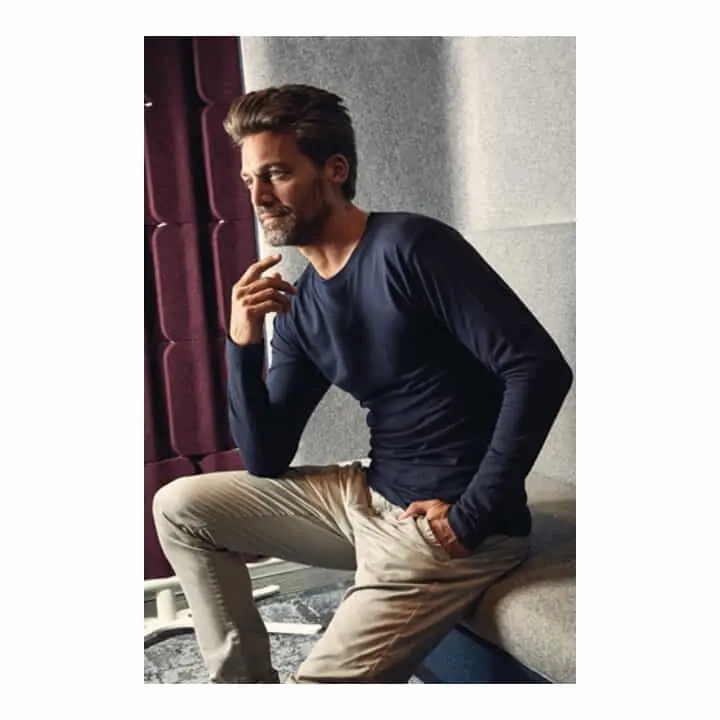 Bestpreis PROMODORO Langarm-T-Shirt Men’s Premium Größe M ( 4000379575 )