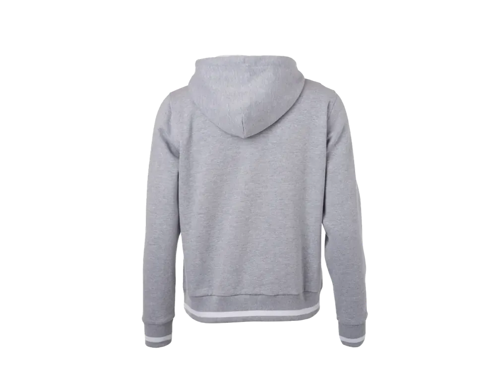 Der L-BOXX Hoodie in Grau-Weiß (Herren / Größe XL) - Sportlich und Bequem Super-Preis