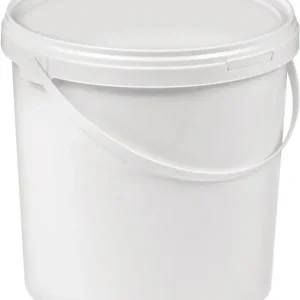 Beliebt Eimer ( 9000450006 ) 10 l Kunststoff, lebensmittelecht weiß Ø 250 mm Höhe 265 mm