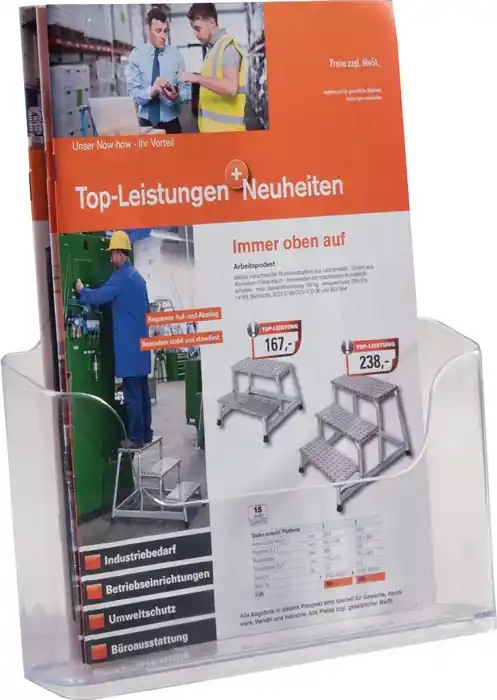 Sofort Bestellen Prospekthalter ( 9000493487 ) DIN A4
