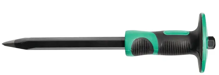 Spitzmeißel ( 4000812241 ) Länge 300 mm mit Handschutz Schnäppchen