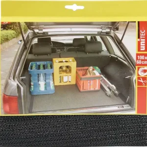 Neue Kollektion Unitec Kofferraummatte ( 4000363234 ) PVC grau L60xB100 cm
