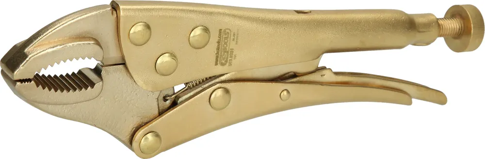 KS TOOLS BRONZEplus Funkenfreie Gripzange, 254 mm ( 963.0331 ) Expressversand