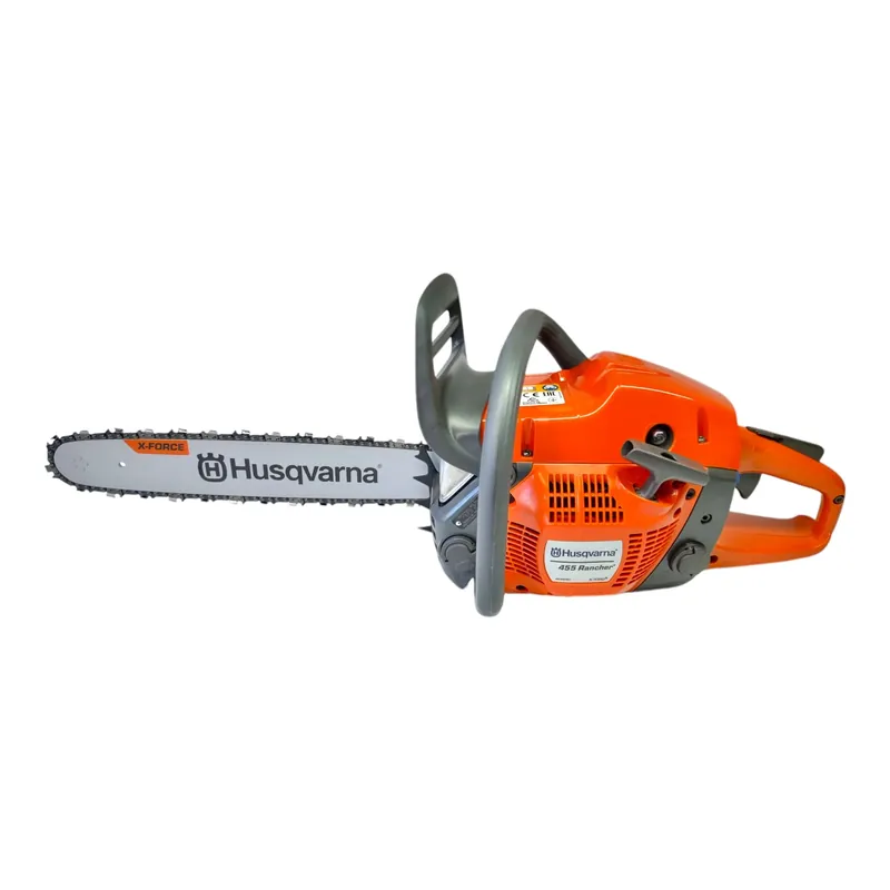 Husqvarna 455 Rancher Benzin Motorsäge Kettensäge 2,6 kW 55,5 cm³ 20 m/s 45 cm 18" ( 970613718 ) Finale Aktion