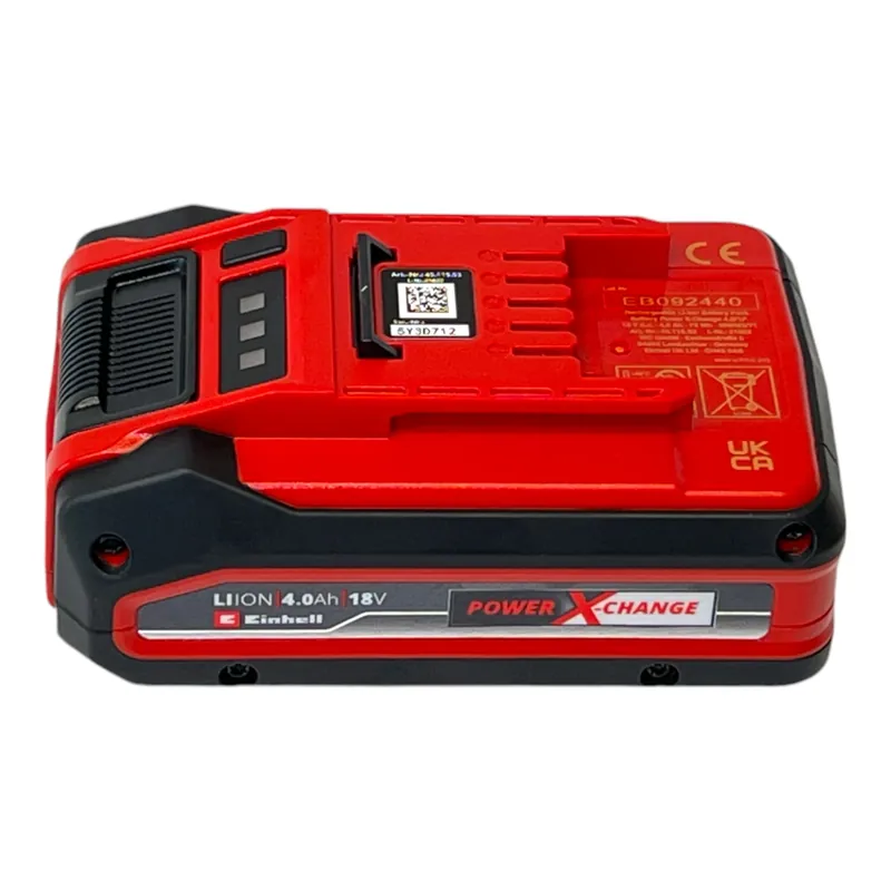 Einhell 4x Power X-Change Plus Akku 18 V 4,0 Ah Li-Ion ( 4x 4511553 ) mit Ladestandanzeige Neu Im Sortiment
