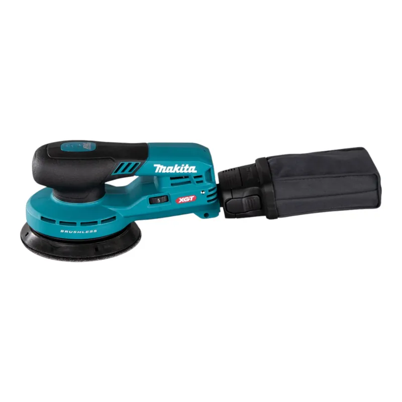 Makita BO 001 CGM101 Akku Exzenterschleifer 40 V max. 125 mm 5,0 mm Hub Brushless + 1x Akku 4,0 Ah + Makpac - ohne Ladegerät Preiswert