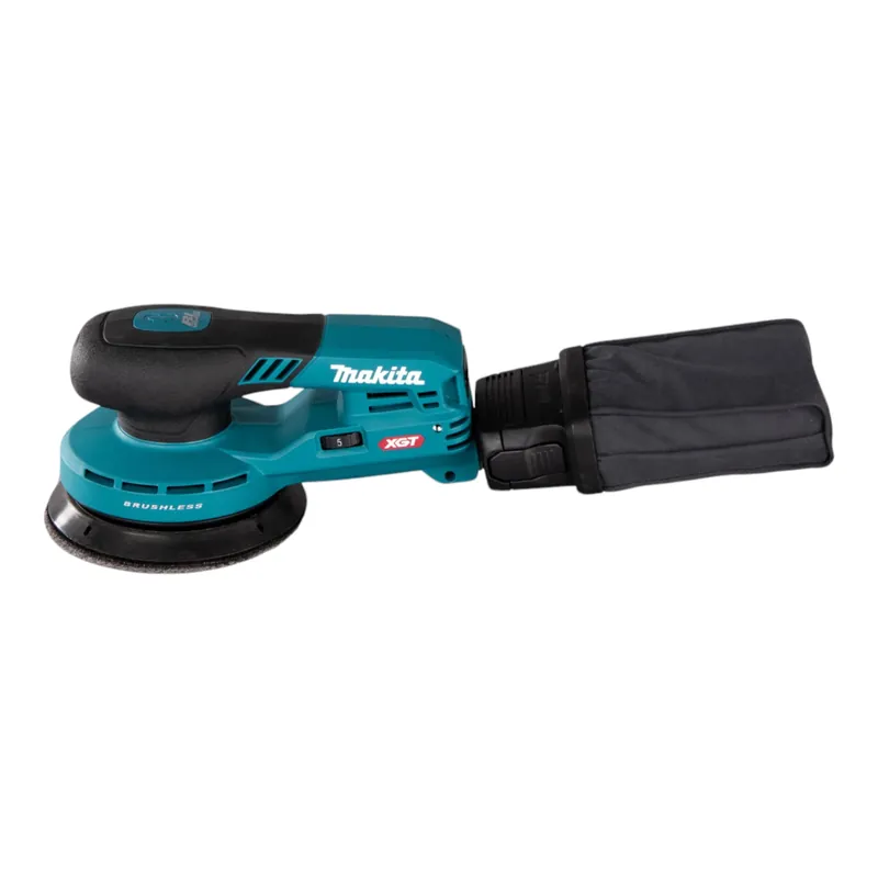 Makita BO 003 CGT201 Akku Exzenterschleifer 40 V max. 125 mm 3,0 mm Hub Brushless + 2x Akku 5,0 Ah + Ladegerät Direkt Vom Hersteller