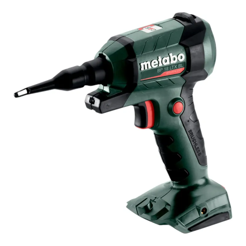 Knallerangebot Metabo BP 18 LTX BL Akku Blaspistole 18 V Brushless + 1x LiHD Akku 4,0 Ah + Ladegerät