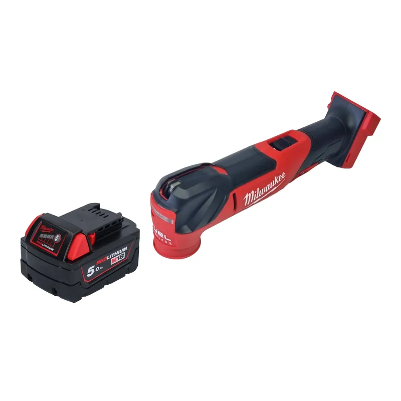 Garantierte Lieferung Milwaukee M18 FMT-501 Akku Multitool 18 V Brushless + 1x Akku 5,0 Ah - ohne Ladegerät
