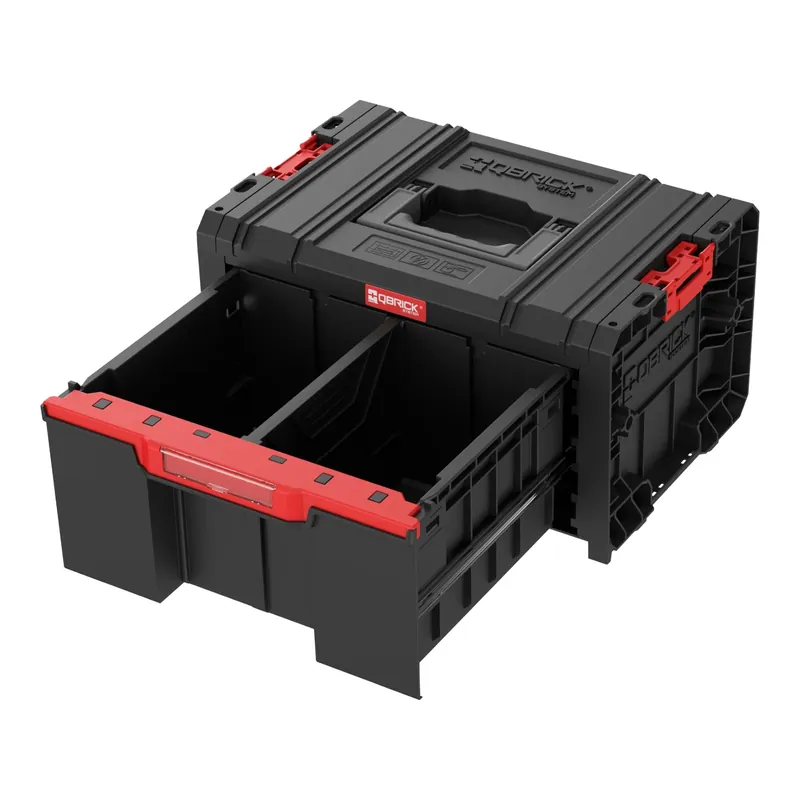 Versand Am Gleichen Tag Qbrick System PRO Drawer 1 Toolbox 2.0 Basic Werkzeugkasten 450 x 310 x 244 mm 12 l