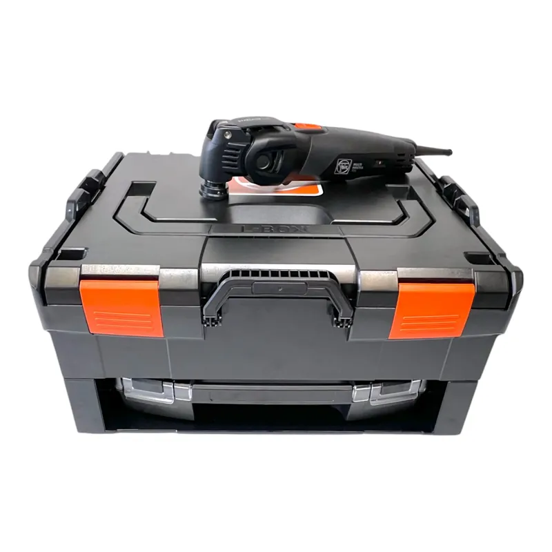 Neu Im Sortiment Fein Multimaster MM 700 Max Multifunktionswerkzeug 450 W Starlock Max Black-Edition ( 72297461000 ) + 33 tlg. Zubehör + L-Boxx