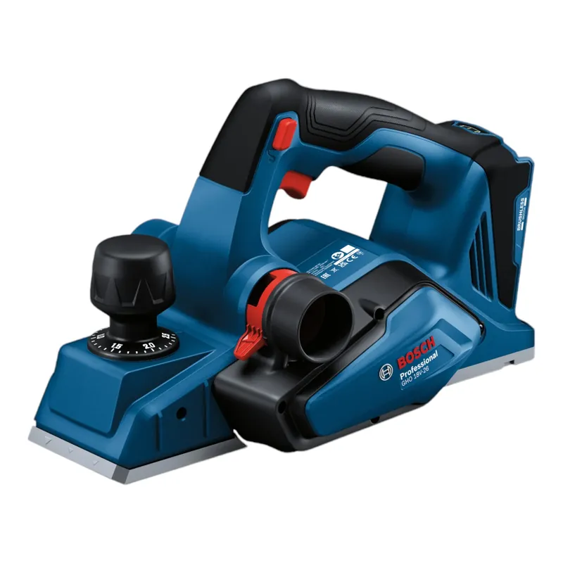 Top-Angebot Bosch GHO 18V-26 Professional Akku Hobel 18 V 2,6 mm Brushless ( 06015B5000 ) + L-Boxx - ohne Akku, ohne Ladegerät