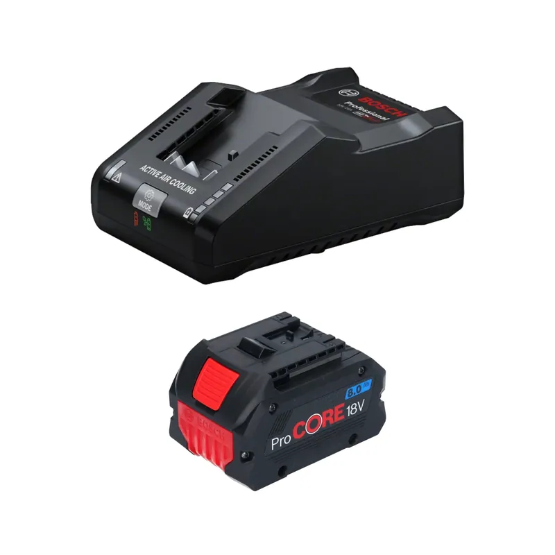 Bosch Starter Set 1x ProCORE 18 V 8,0 Ah Professional Li-Ion Einschub Akku ( 1600A016GK ) + GAL 18V-160 Professional Ladegerät ( 1600A02T5G ) Super-Preis