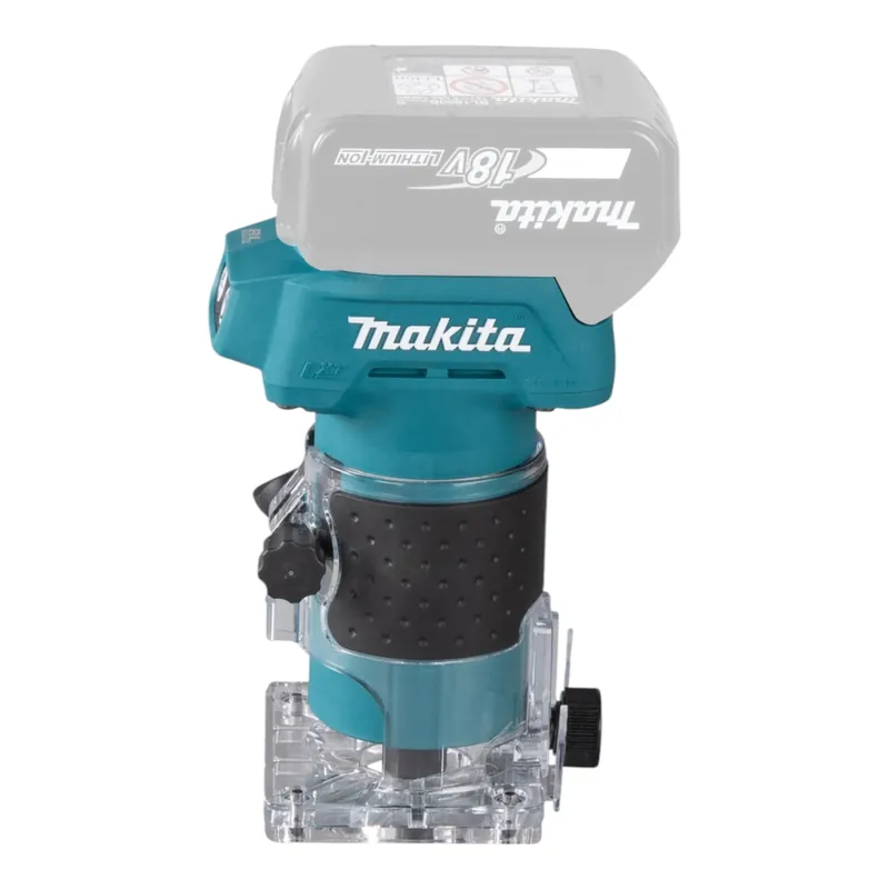 Makita DRT 52 SY Akku Kantenfräse 18 V 6 mm Brushless + 2x Akku 1,5 Ah + Ladegerät Preisreduziert