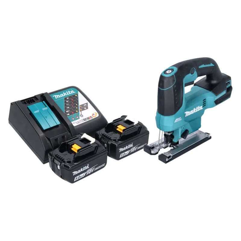 Top-Angebot Makita DJV 184 RT Akku Pendelhub Stichsäge 18 V Brushless + 2x Akku 5,0 Ah + Ladegerät