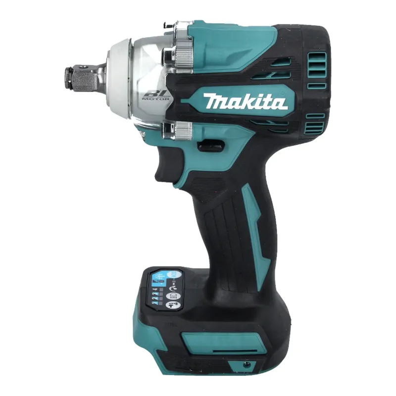 Makita DTW 300 TJX7 Akku Schlagschrauber 18 V 330 Nm 1/2" Brushless + 2x Akku 5,0 Ah + Ladegerät + Steckschlüssel Set 14 tlg. + Makpac Knallerangebot