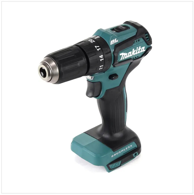 Solange Der Vorrat Reicht Makita DHP 483 Z Akku Schlagbohrschrauber ( 18 V 40 Nm Brushless ) inkl. Koffer + WellCut 101 tlg. Bit- und Bohrer Set