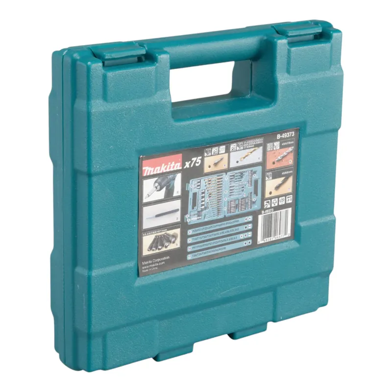 Makita Bit und Bohrer Set 75 tlg. ( B-49373 ) Phillips / Pozidriv / Torx / Hex / Schlitz Nur Heute