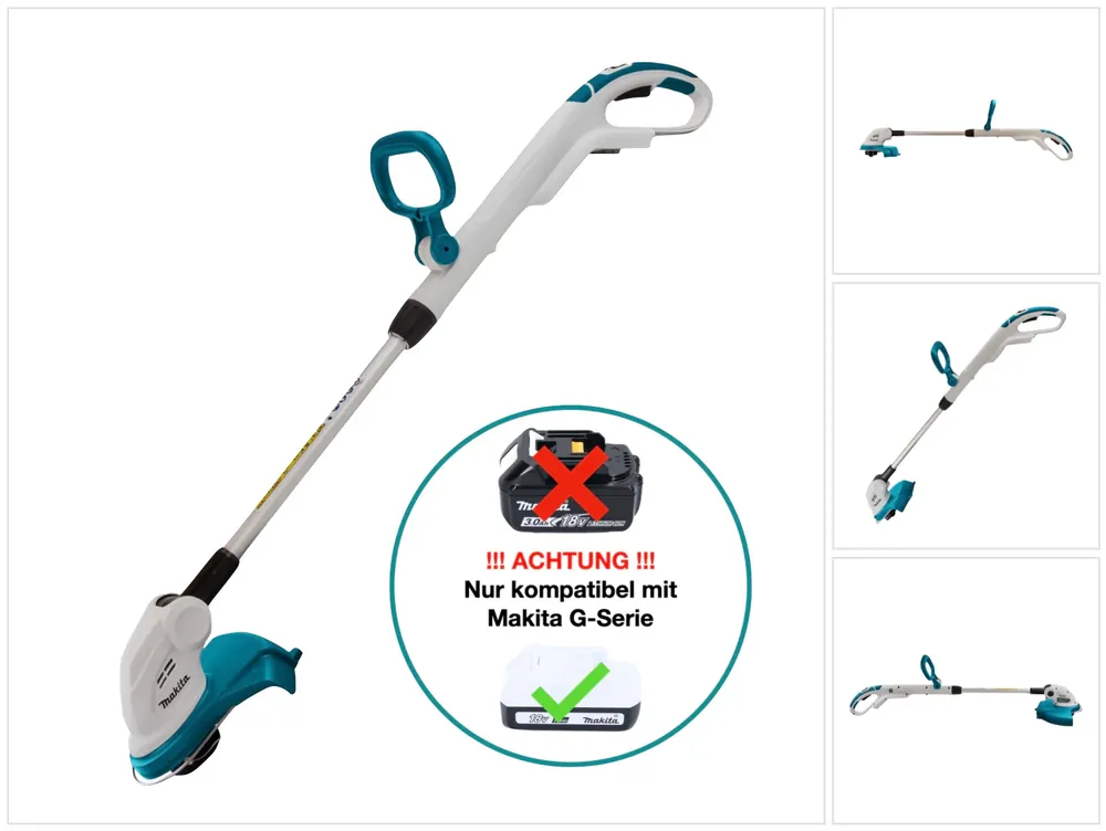 Sonderangebot Makita UR 180 DZ Akku Rasentrimmer 18 V 260 mm G-Serie kein LXT Solo - Neuwertig