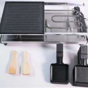 ProfiCook PC-RG 1144 Raclette Grill 2 in 1 Naturgrillstein Wendegussplatte 1700W - Unvollständig Schneller Versand