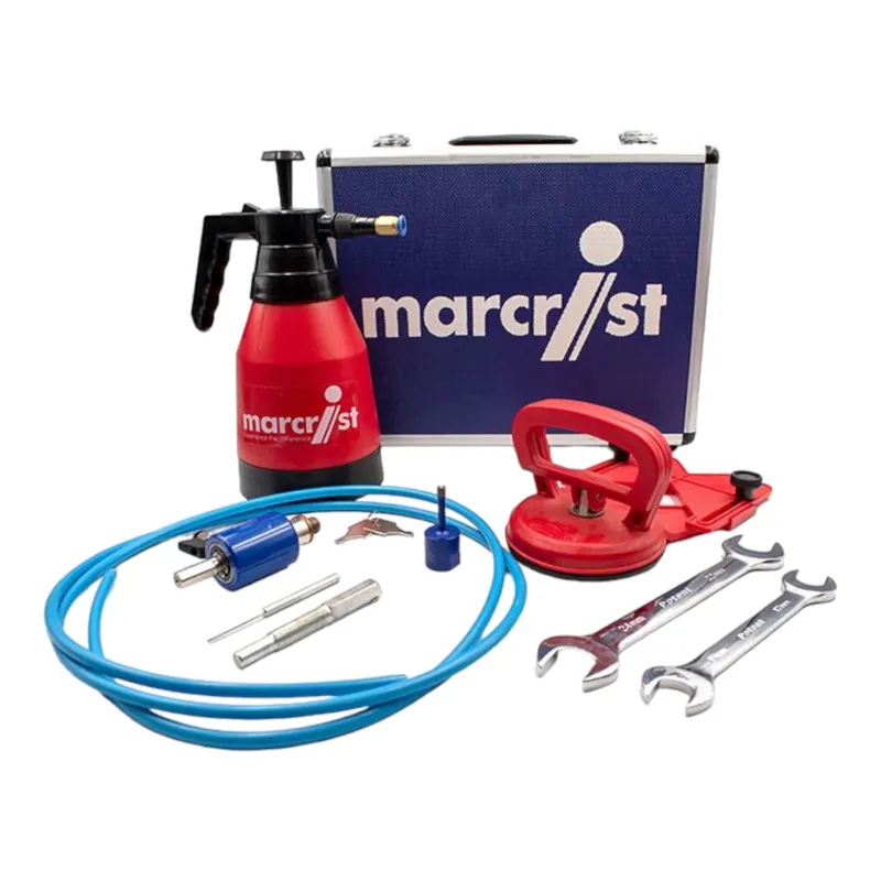 Marcrist PG850Fliesenleger Set +Wasserdruckflasche+Anbohrhilfe - Unvollständig Zertifiziert