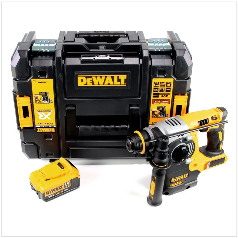DeWalt DCH 273 NT Akku Kombihammer 18V 2,1J SDS-Plus Brushless + 1x Akku 4,0Ah + TSTAK - ohne Ladegerät Sichere Zahlung