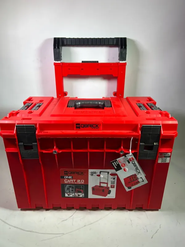 Super-Preis Qbrick System ONE Cart 2.0 RED ULTRA HD Custom stapelbar - Beschädigt