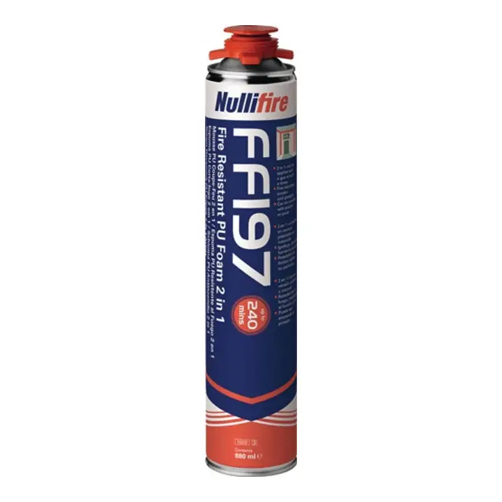 Top-Angebot NULLIFIRE 1K-Feuerwiderstandsfähiger PU-Schaum FF197 880 ml ( 4000353045 )