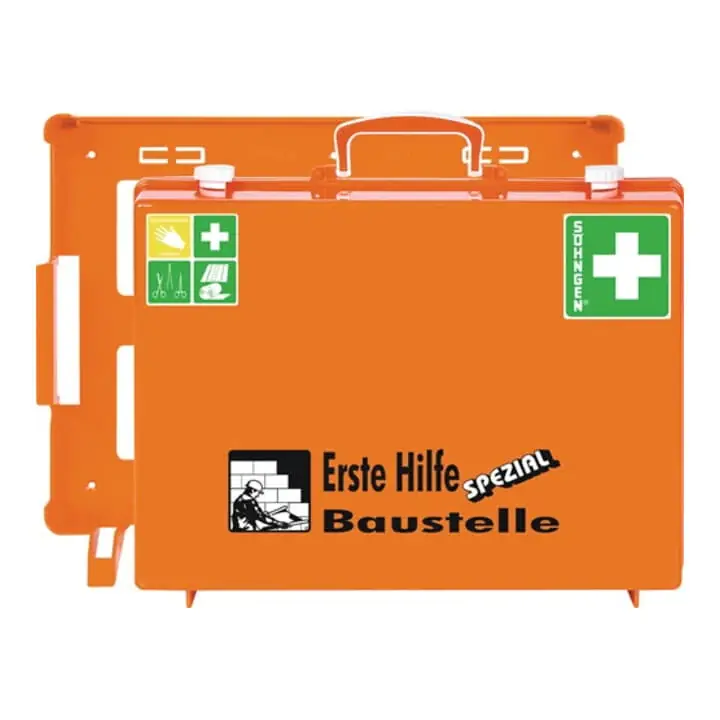 SÖHNGEN Erste Hilfe Koffer Beruf SPEZIAL Baustelle B400xH300xT150ca.mm ( 4000386036 ) Sichere Zahlung