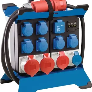 Expressversand AS-SCHWABE CEE-Standstromverteiler STECKY DUO 4 CEE-Stecker 400V, 32 A, 5-polig ( 4000873985 )