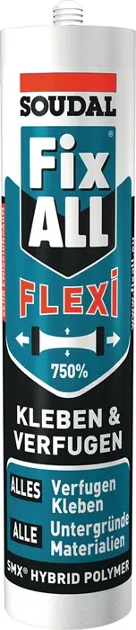 12x SOUDAL Kleb- und Dichtstoff Fix All Flexi weiß ( 4000353840 ) Neue Ware