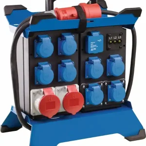 Geprüft AS-SCHWABE CEE-Standstromverteiler STECKY DUO 2 CEE-Stecker 400V, 16 A, 5-polig ( 4000873982 )