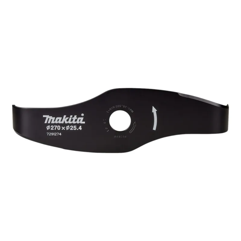 Schneller Versand Makita 2-Zahn Häckselmesser 270 mm ( 199874-5 ) für Akku Rasentrimmer UR 013 G