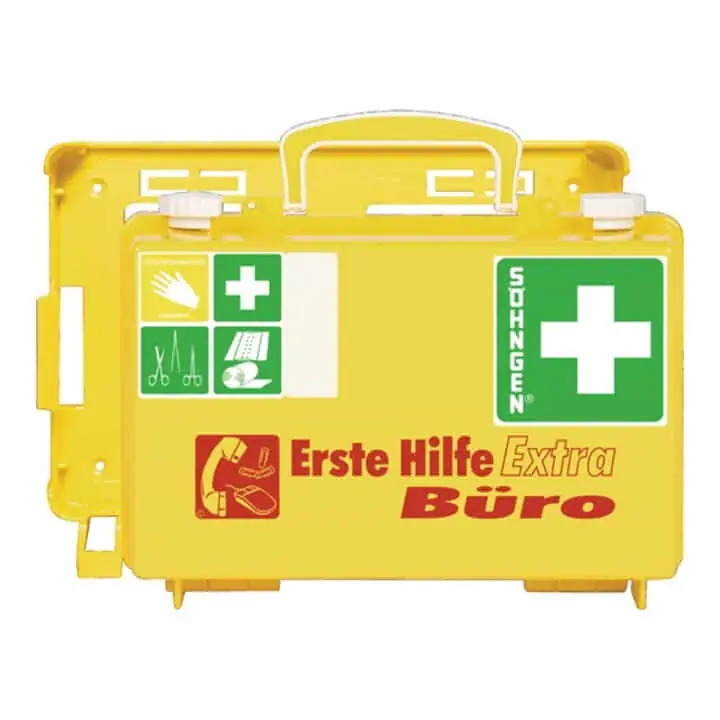 Zertifiziert SÖHNGEN Erste Hilfe Koffer Extra Büro B260xH170xT110ca.mm ( 4000386050 )