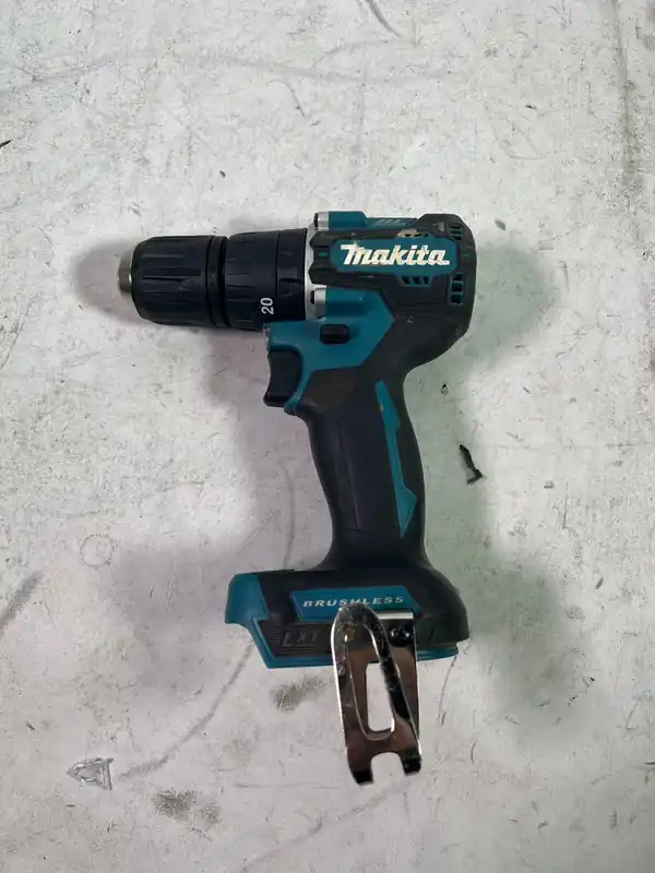 Makita DHP 487 Z Akku Schlagbohrschrauber 18 V 40 Nm Brushless Solo - Reparaturgerät Mega-Angebot