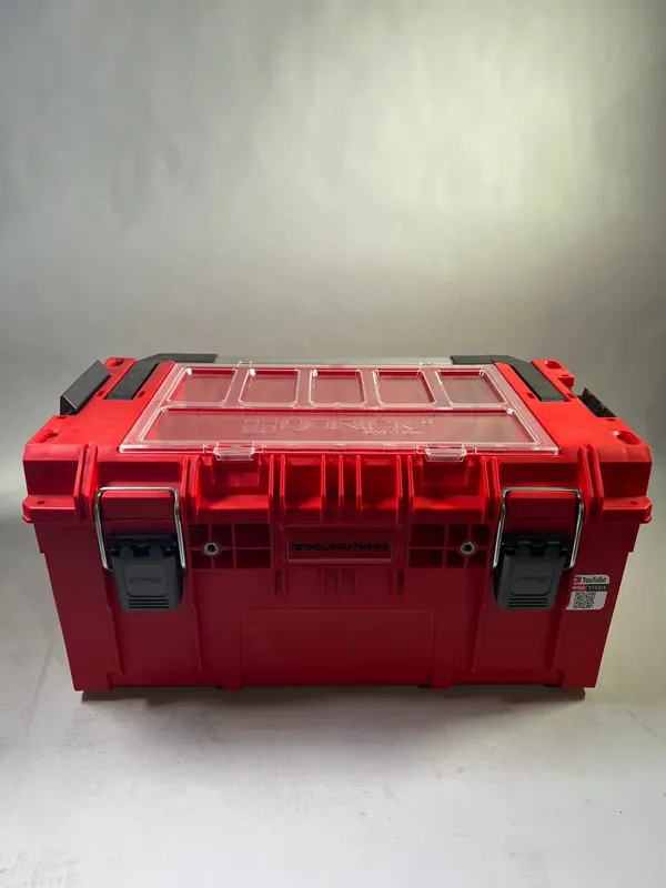 Neu Qbrick System PRIME Toolbox 250 Expert RED ULTRA HD Organizer - Beschädigt