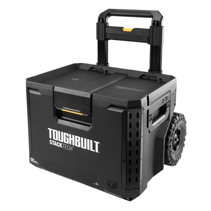Neu Im Sortiment Toughbuilt STACKTECH TB-B1-B-70R Werkzeugkiste mit Rollen IP65 111 x 56 x 50 cm