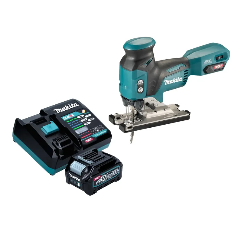 Echt Makita JV 001 GD101 Akku Stichsäge 40 V max. 135 mm Brushless + 1x Akku 2,5 Ah + Ladegerät