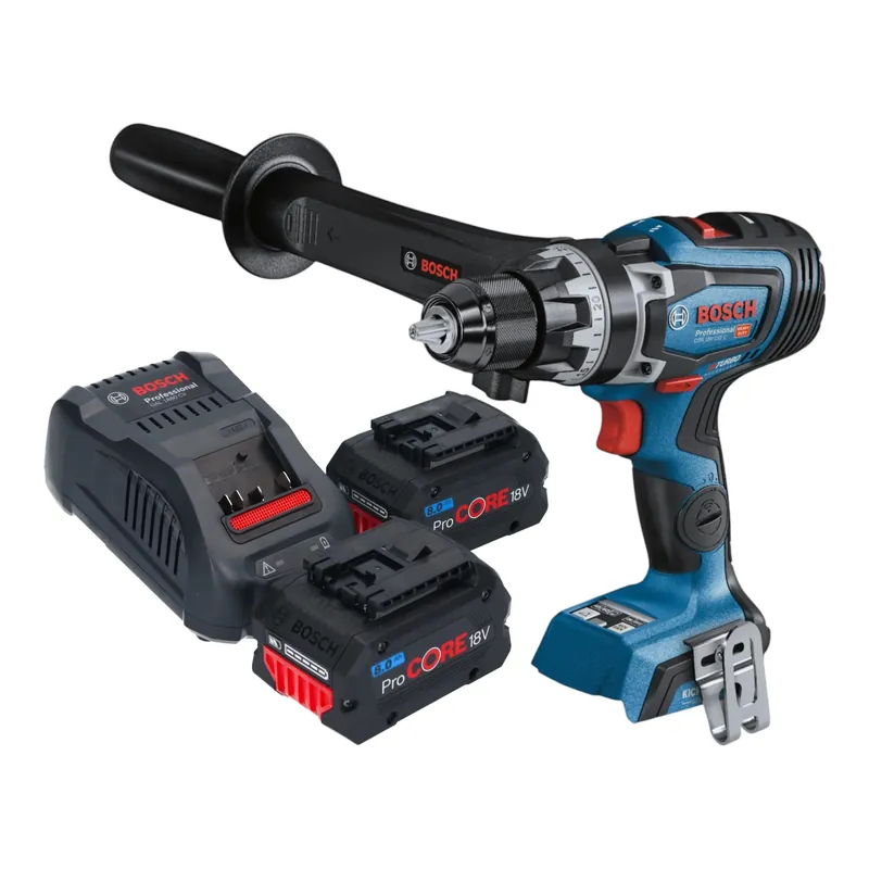 Bosch GSR 18V-150 C Professional Akku Bohrschrauber 18 V 150 Nm Brushless + 2x ProCORE Akku 8,0 Ah + Ladegerät Expressversand
