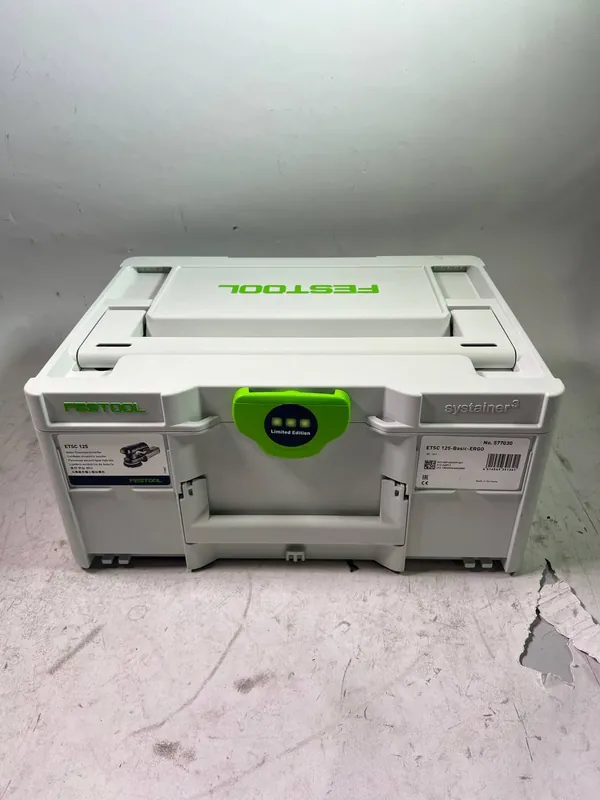 Festool ETSC 125-Basic Akku Exzenterschleifer ( 576370 ) 18 V 125 mm Brushless + Systainer - Reparaturgerät Versand Am Gleichen Tag