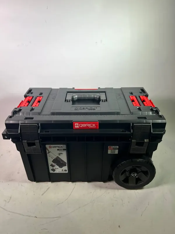 Qbrick System ONE Trolley Vario stapelbar IP66 mit Laufrädern auf Metallachse - Unvollständig Angebot