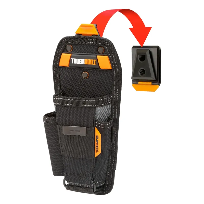 Letzte Chance Toughbuilt TB-CT-35-L Werkzeugtasche / Zangentasche mit 4 Fächern und Schlaufen mit ClipTech™