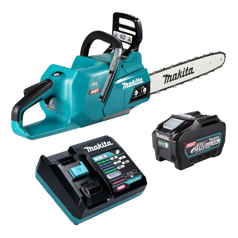 Sale Makita UC 012 GT101 Akku Kettensäge 40 V max. 40 cm Brushless + 1x Akku 5,0 Ah + Ladegerät