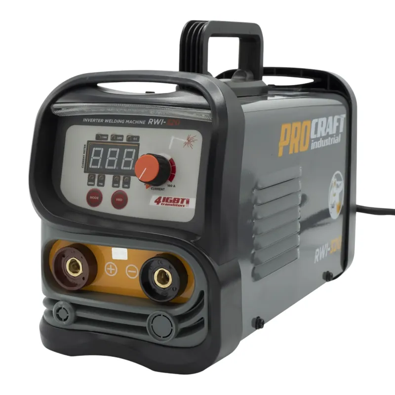 Procraft Industrial RWI-320 Inverter Schweißgerät 5,3 kW 20 - 160 A MMA + Schweißschutzschild + Drahtbürste + weiteres Zubehör Super-Preis