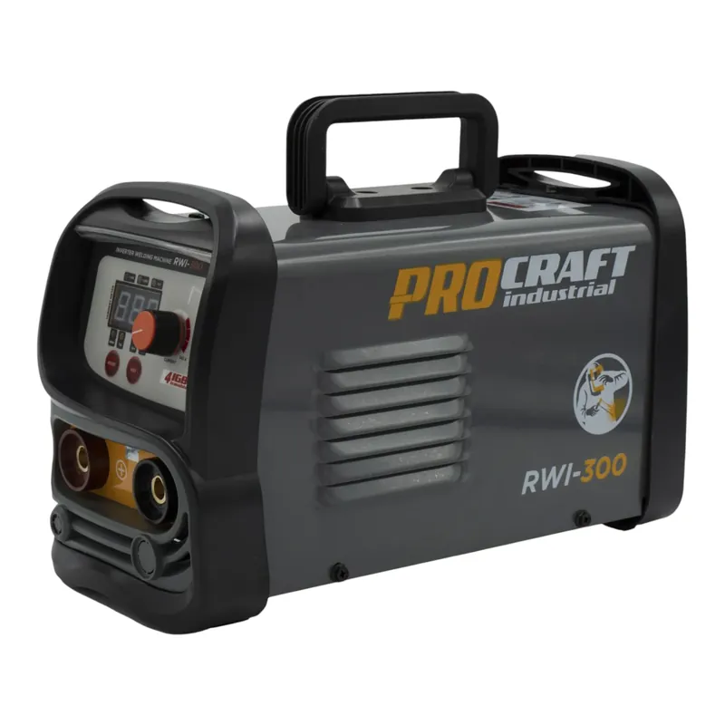 Angebot Procraft Industrial RWI-300 Inverter Schweißgerät 4,5 kW 20 - 140 A MMA + Schweißschutzschild + Drahtbürste + weiteres Zubehör