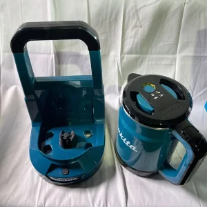 Neue Ware Makita DKT 360 Z Akku Wasserkocher 36 V ( 2x 18 V ) 0,8 L Solo - ohne Akku, ohne Ladegerät - Reparaturgerät