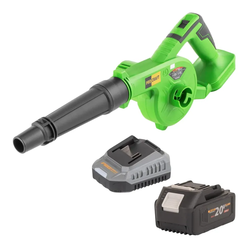 Aktuell Procraft PB22bb Akku Laubbläser 20 V + 1x Akku 4,0 Ah + Ladegerät