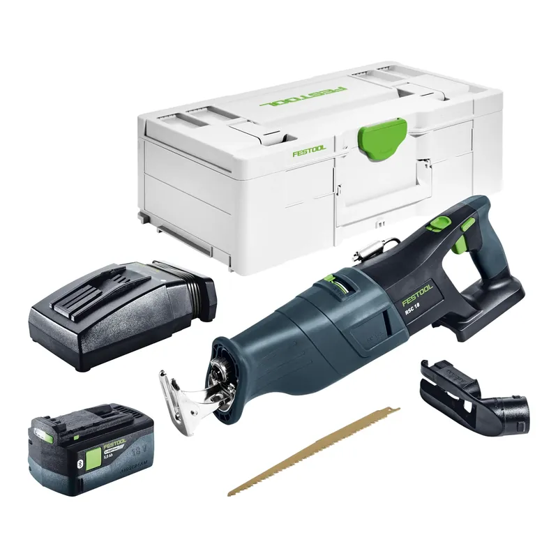 Preis Gesenkt Festool RSC 18 EB-Basic Akku Säbelsäge 18 V Brushless + 1x Akku 5,0 Ah + Ladegerät + Systainer