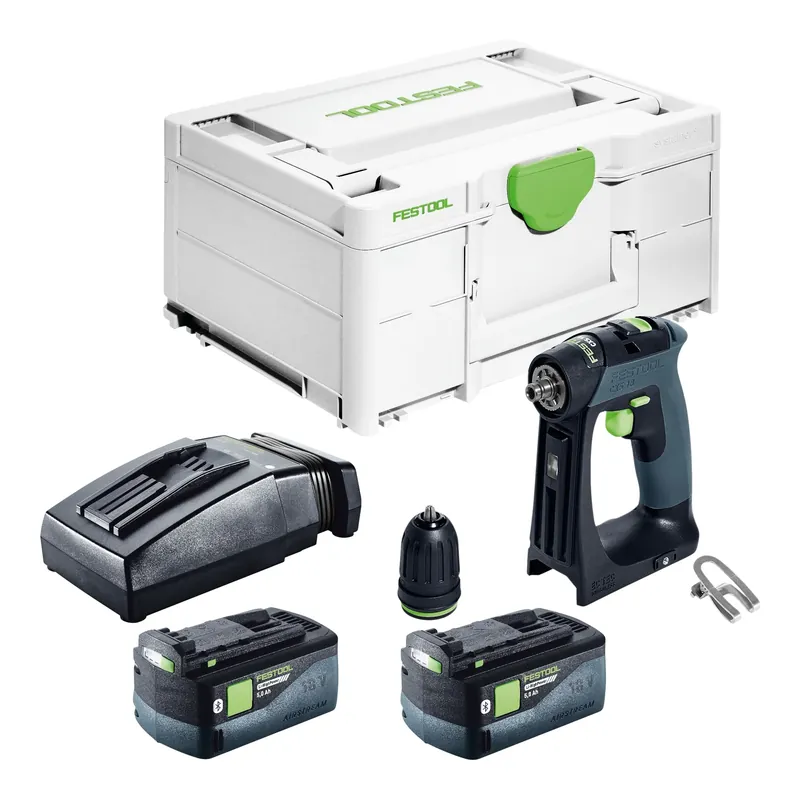 Knallerangebot Festool CXS 18-Basic Akku Bohrschrauber 18 V 40 Nm Brushless + 2x Akku 5,0 Ah + Ladegerät + Systainer