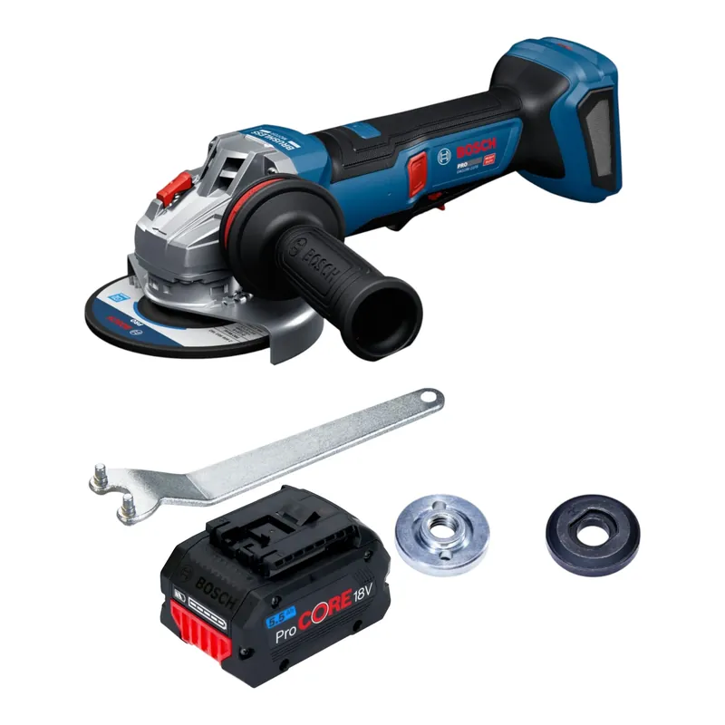 Neuheit Bosch GWS 18V-11 PS Akku Winkelschleifer 18 V 125 mm Brushless + 1x ProCORE Akku 5,5 Ah - ohne Ladegerät